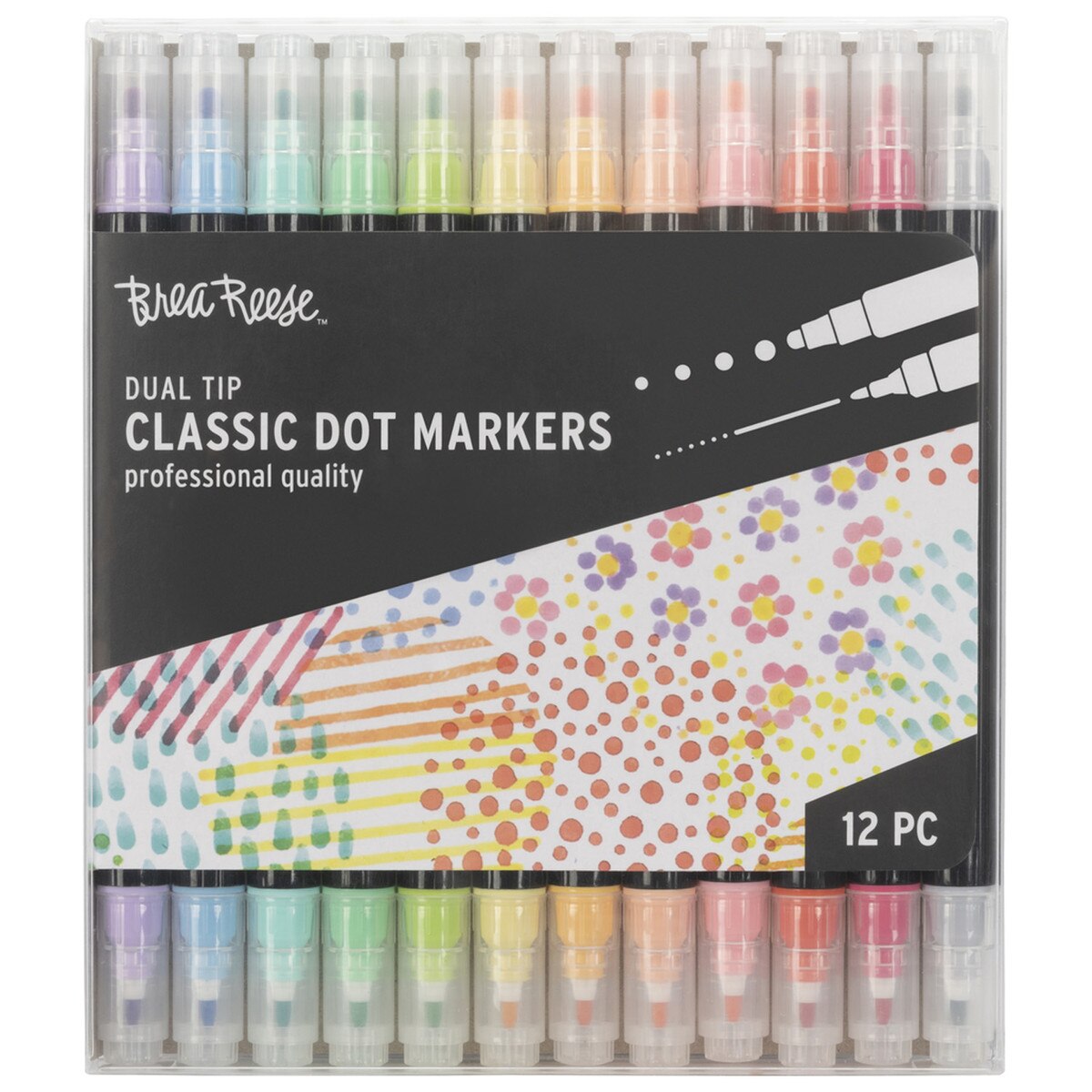 Brea Reese Dot Markers - Asst Fine